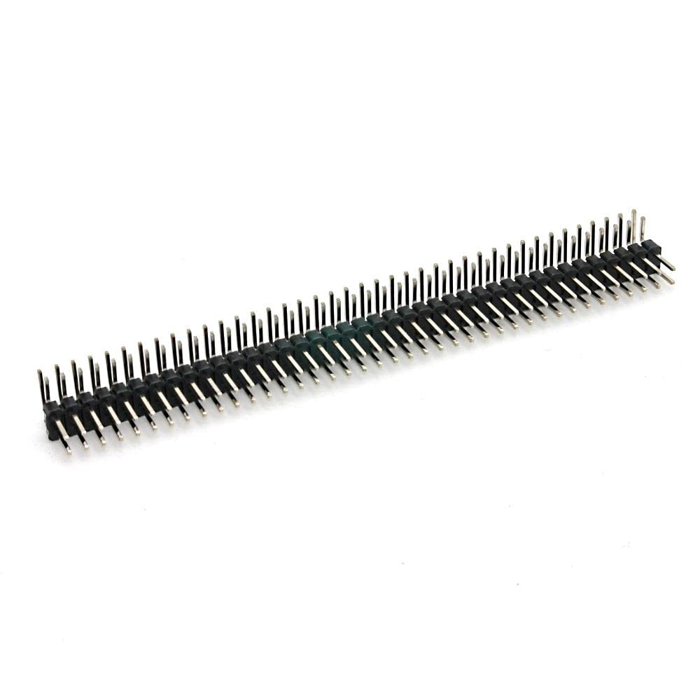 BerryBase Stiftleiste, 2x 40-polig, RM 2,54, gewinkelt BerryBase Stiftleiste, 2x 40-polig, RM 2,54, gewinkelt von BerryBase