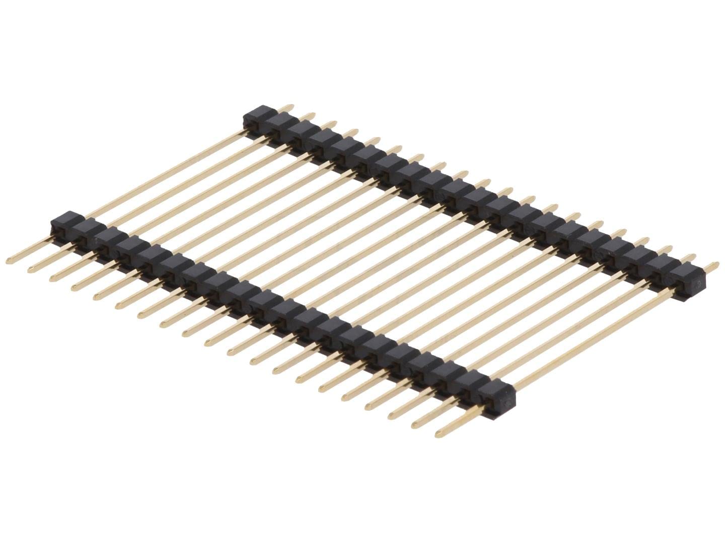 BerryBase Stiftleiste, zweistöckig, 38mm, 1x 20-polig, RM 2,54, gerade BerryBase Stiftleiste, zweistöckig, 38mm, 1x 20-polig, RM 2,54, gerade von BerryBase