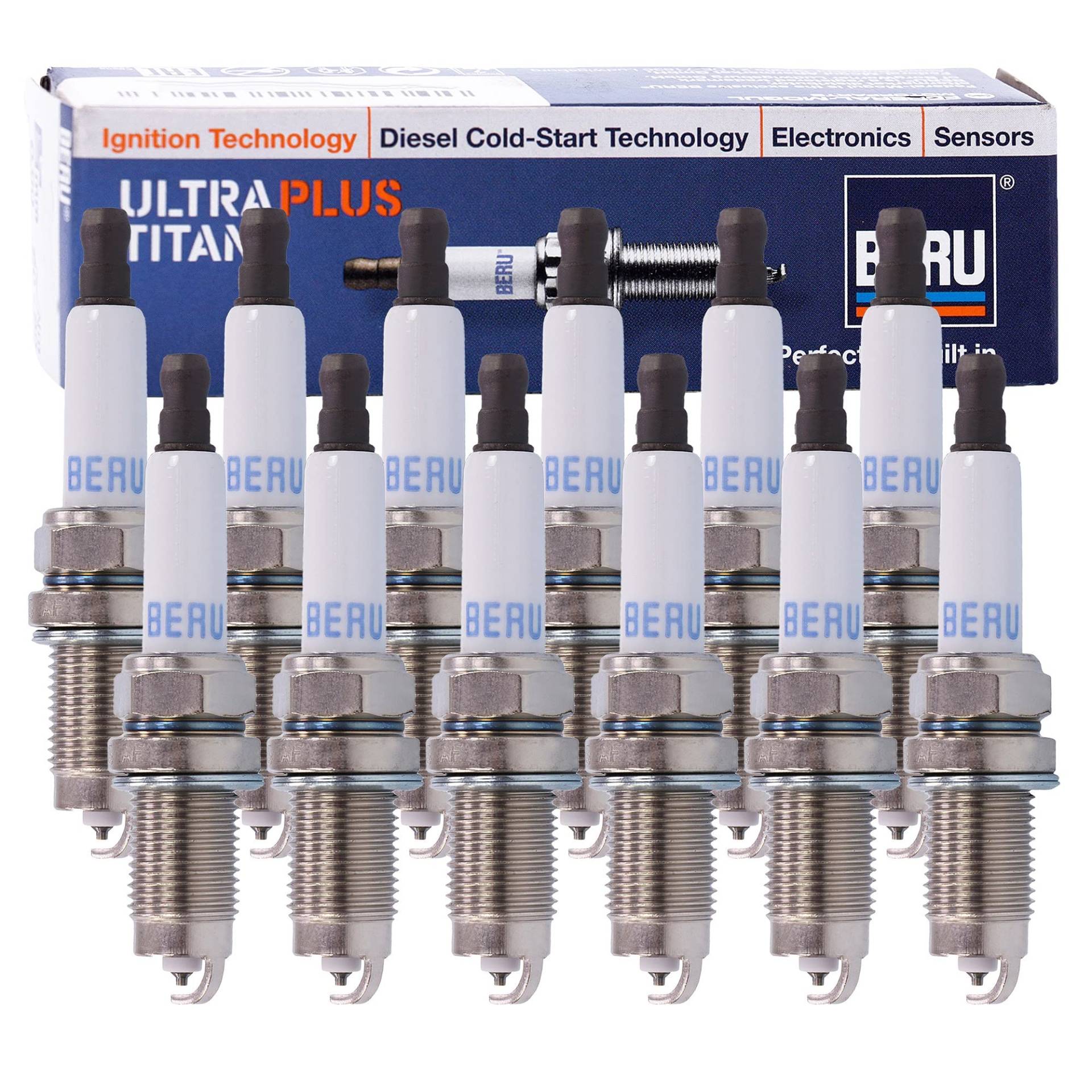 12x Original BERU ULTRA TITAN Zündkerze 12x Original BERU ULTRA TITAN Zündkerze von Beru AG