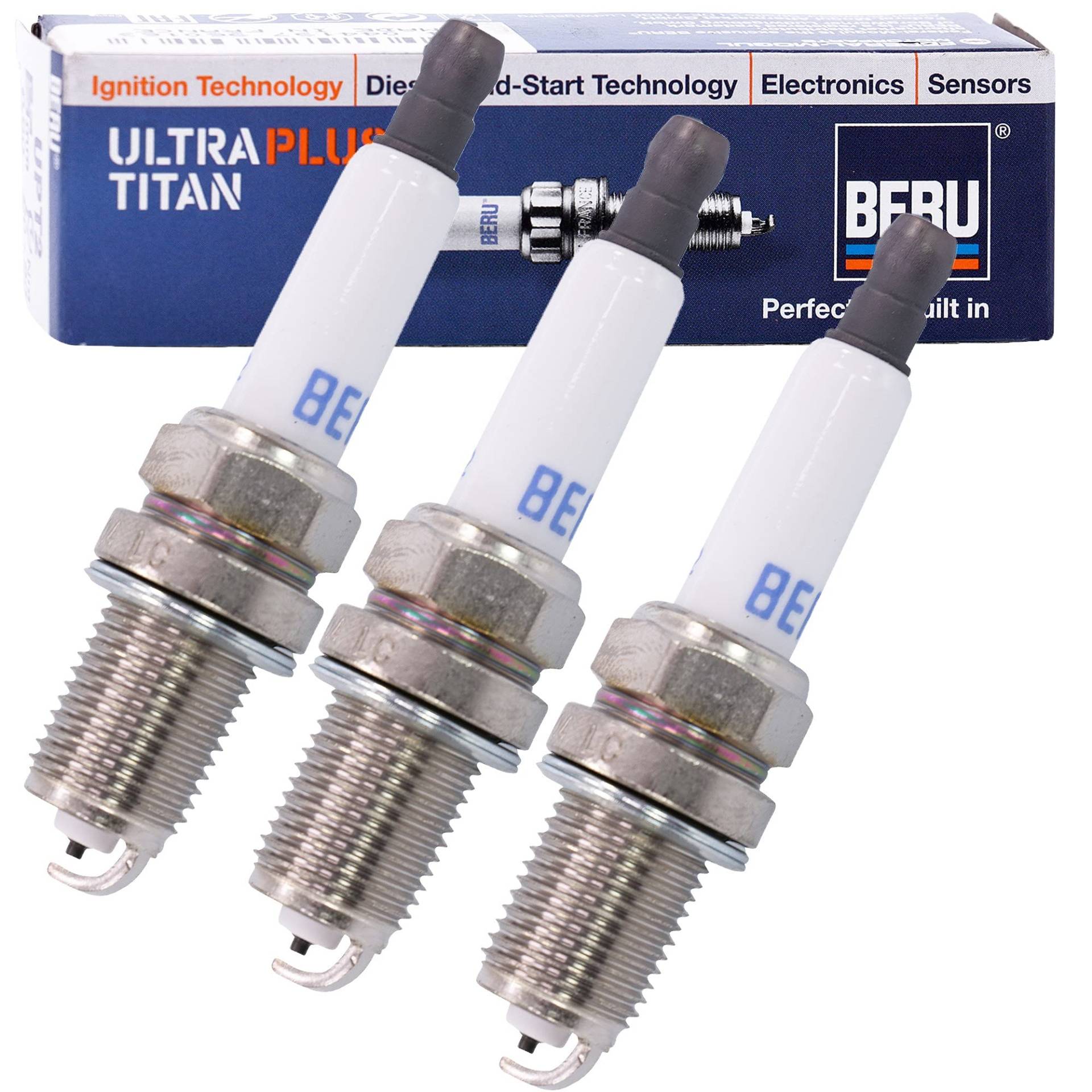 3x Original BERU Zündkerze Zündkerzen UPT2 3x Original BERU Zündkerze Zündkerzen UPT2 von Beru AG
