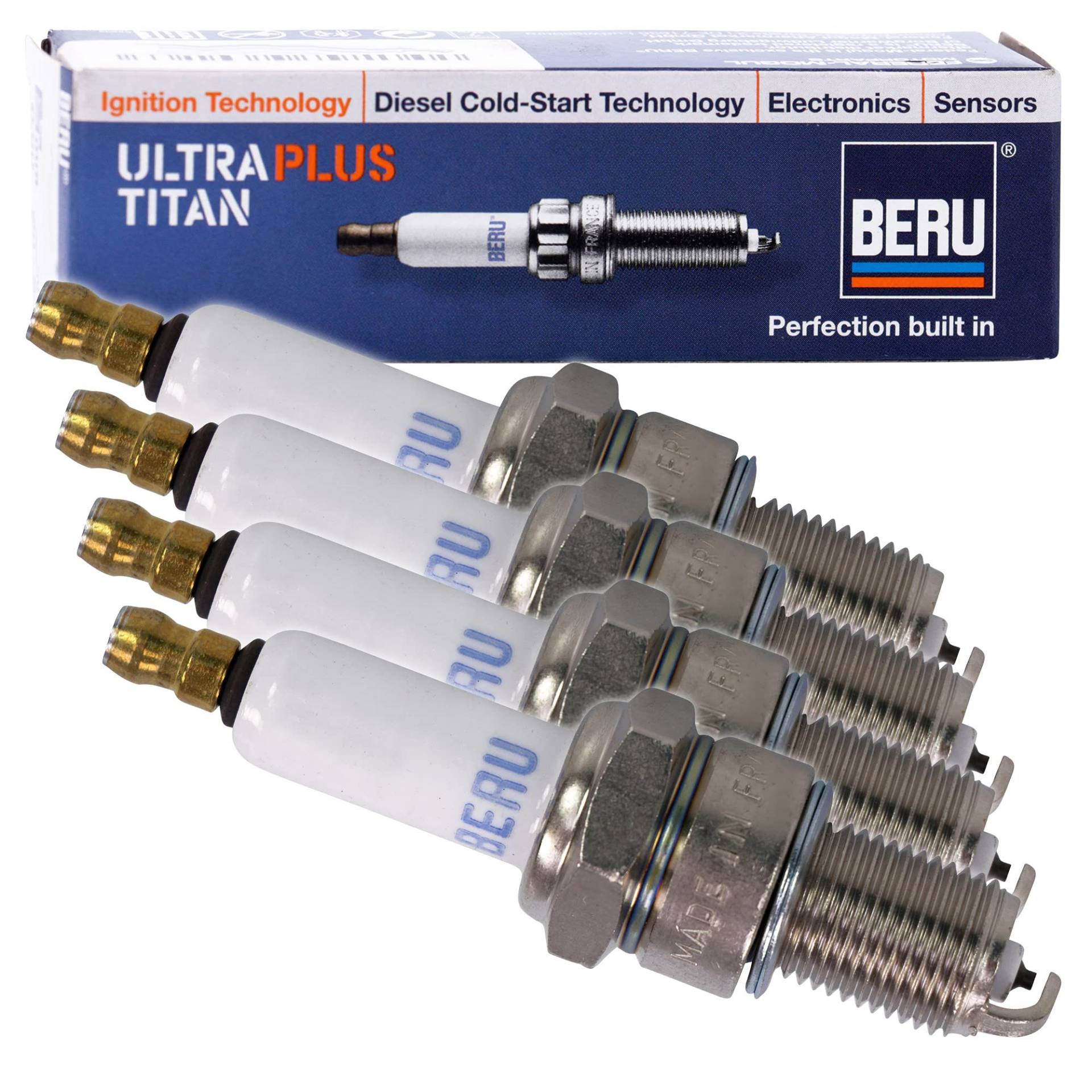 4x Original BERU Zündkerze ULTRA TITAN 4x Original BERU Zündkerze ULTRA TITAN von Beru AG