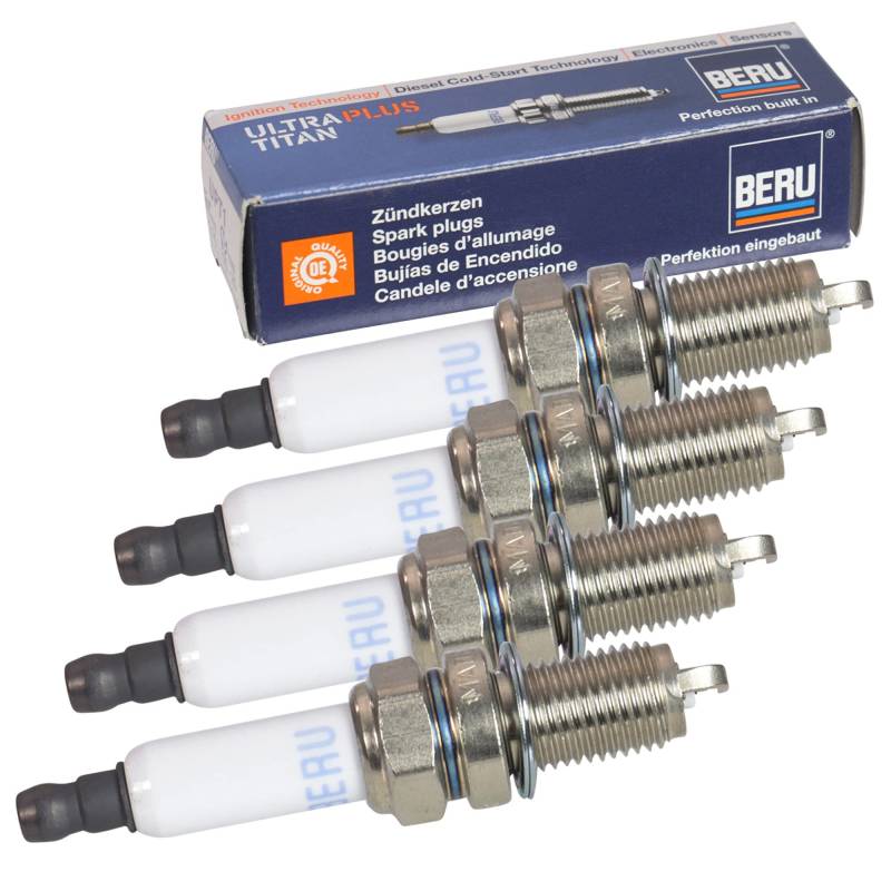 4x Origianl BERU ULTRA TITAN Zündkerze von Beru AG