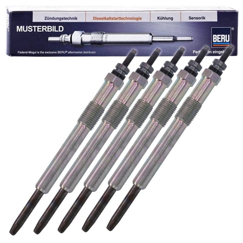 5x BERU Glühkerze GN858 von Beru AG