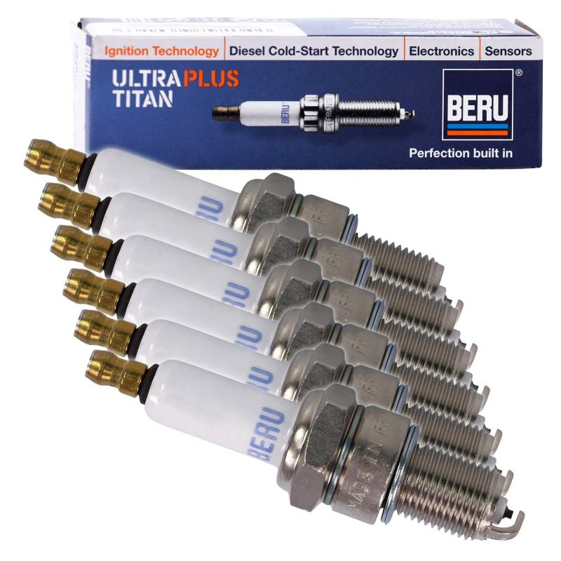 6x Original BERU Zündkerze ULTRA TITAN von Beru AG