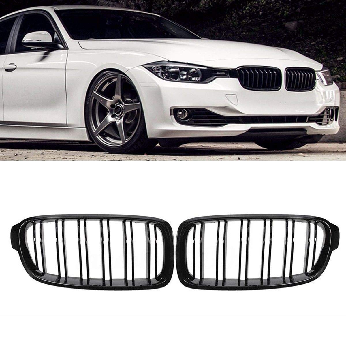 F30 Kühlergrill, F30, F31, F35, 320i, 325i, 328i, 335i, 2012–2016, glänzend, schwarz, Frontstoßstange, Nierengitter F30 Kühlergrill, F30, F31, F35, 320i, 325i, 328i, 335i, 2012–2016, glänzend, schwarz, Frontstoßstange, Nierengitter von Beside_Auto