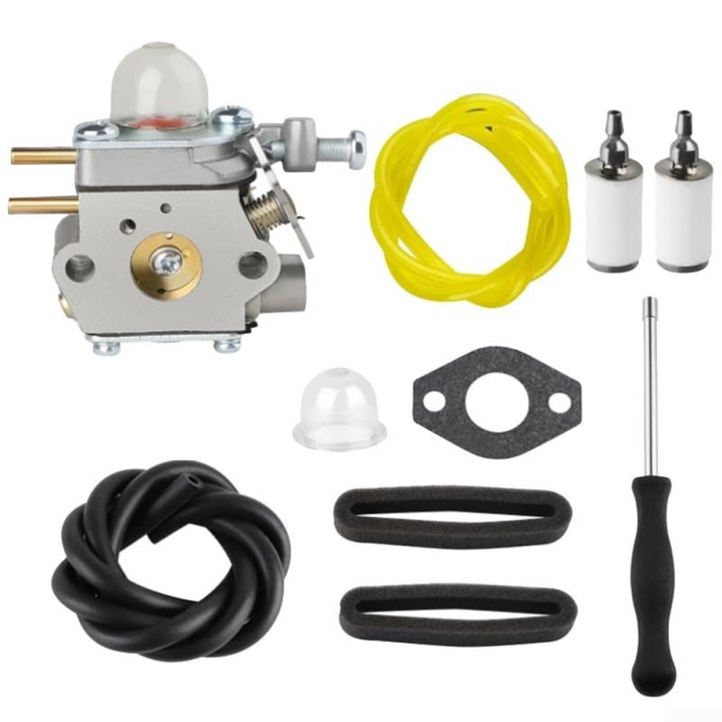 Effizient gestaltetes Vergaser-Set für 25 cc Rasenmäher, verbessert Kraftstoffeffizienz und Motor von Besshepplo