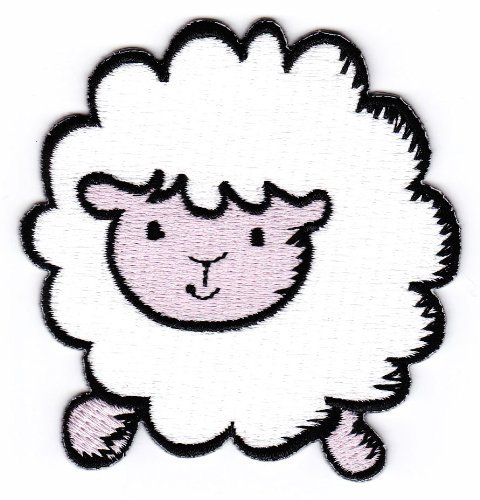 Aufnäher Bügelbild Aufbügler Iron on Patches Applikation Schaf Schäfchen Aufnäher Bügelbild Aufbügler Iron on Patches Applikation Schaf Schäfchen von Bestellmich