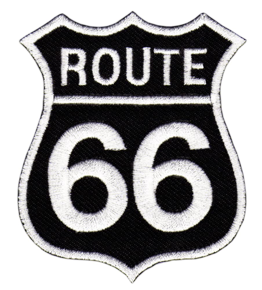 Aufnäher Bügelbild Iron on Patches Applikation Route 66 Biker Usa Aufnäher Bügelbild Iron on Patches Applikation Route 66 Biker Usa von Bestellmich