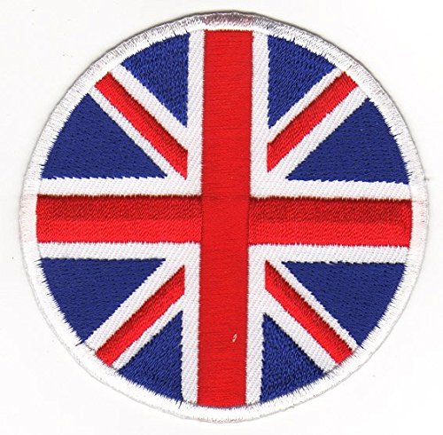 Flagge UK United Kingdom Aufnäher Bügelbild Iron on Patches Applikation von Bestellmich / Aufnäher