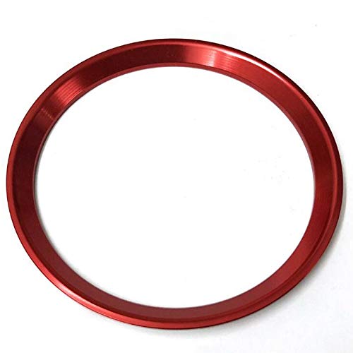 Bestlymood 1 x rotes Lenkrad-Emblem für Mercedes C E CLA GLC GLE Klasse 2015+ von Bestlymood