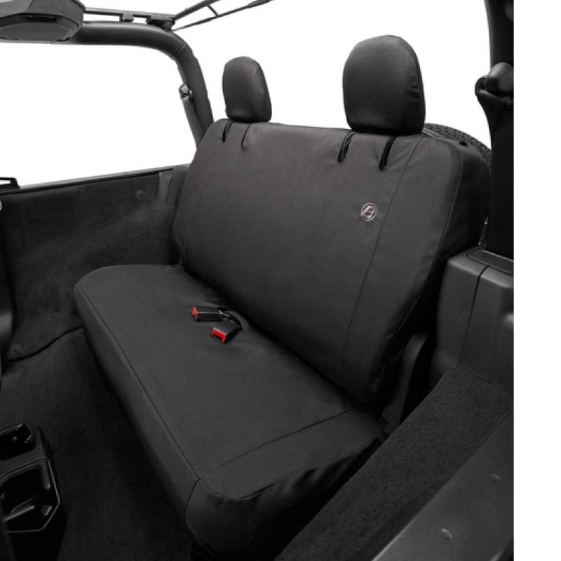 Bestop 2929235 Black Diamond Sitzbezug hinten Jeep 2018-heute Wrangler 2-Türer von Bestop
