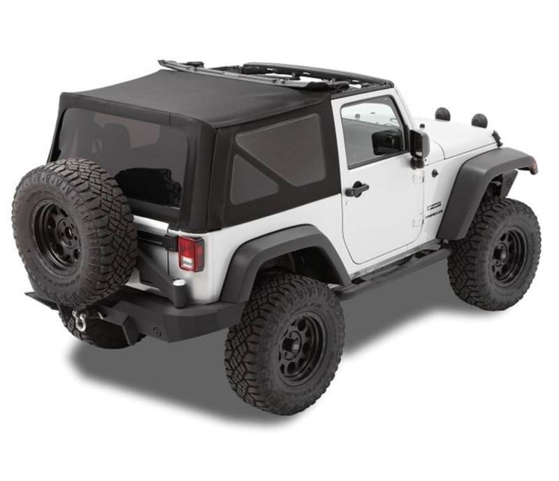 Bestop 7984617 Ersatz-Twill für OEM-Hardware – 2010–2018 Wrangler 2-Türer von Bestop