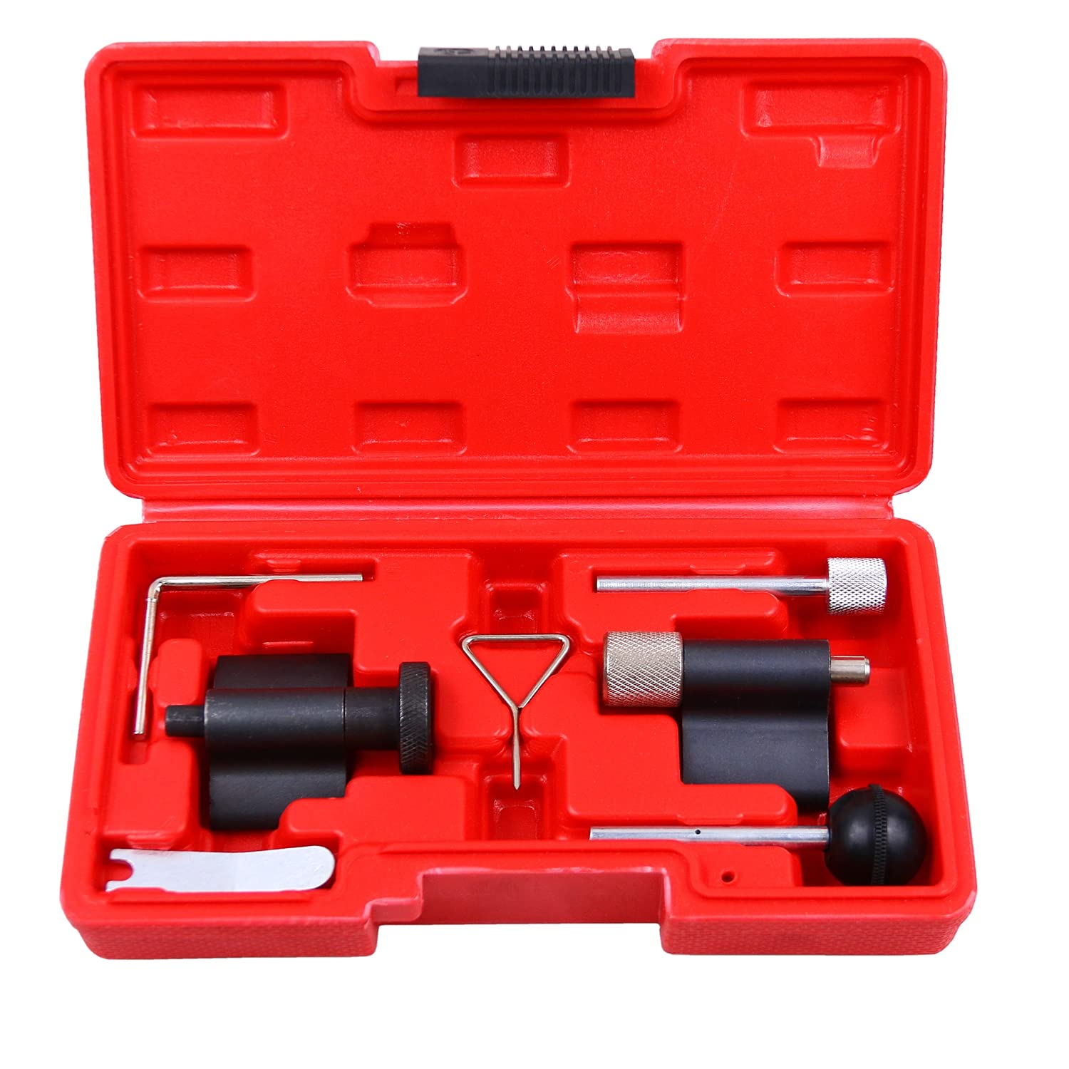 BestsQ Motor Einstellwerkzeug 7tlg Zahnriemen Wechsel Werkzeug Set Arretierwerkzeug TDI 1.2, 1.4, 1.9, 2.0 L für VW Audi Seat Skoda BestsQ Motor Einstellwerkzeug 7tlg Zahnriemen Wechsel Werkzeug Set Arretierwerkzeug TDI 1.2, 1.4, 1.9, 2.0 L für VW Audi Seat Skoda von BestsQ