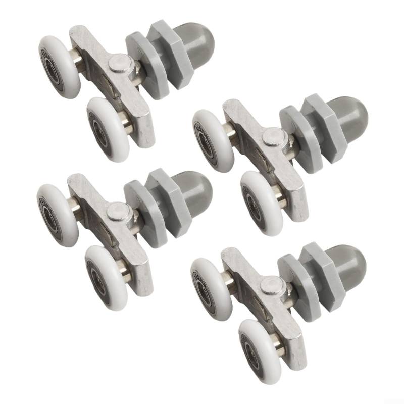 Doppelrollen für Duschtüren, 4 Stück, für individuelle Installationen (19 mm) von Besttoolifes