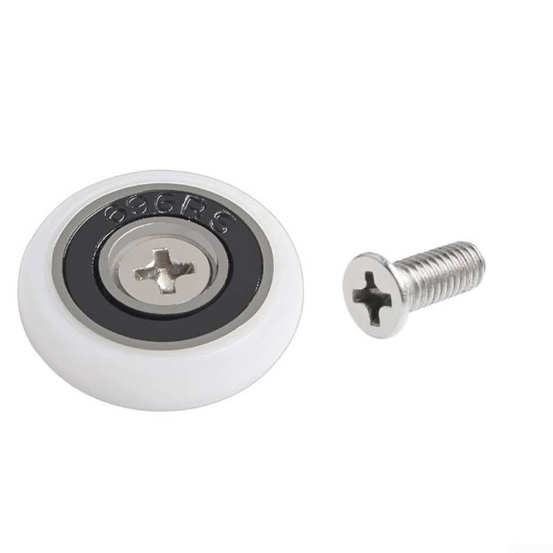 Duschtürrollen für die kompatible Verwendung mit Dampfkabinen und Gehäusen (19 mm), 8 Stück von Besttoolifes