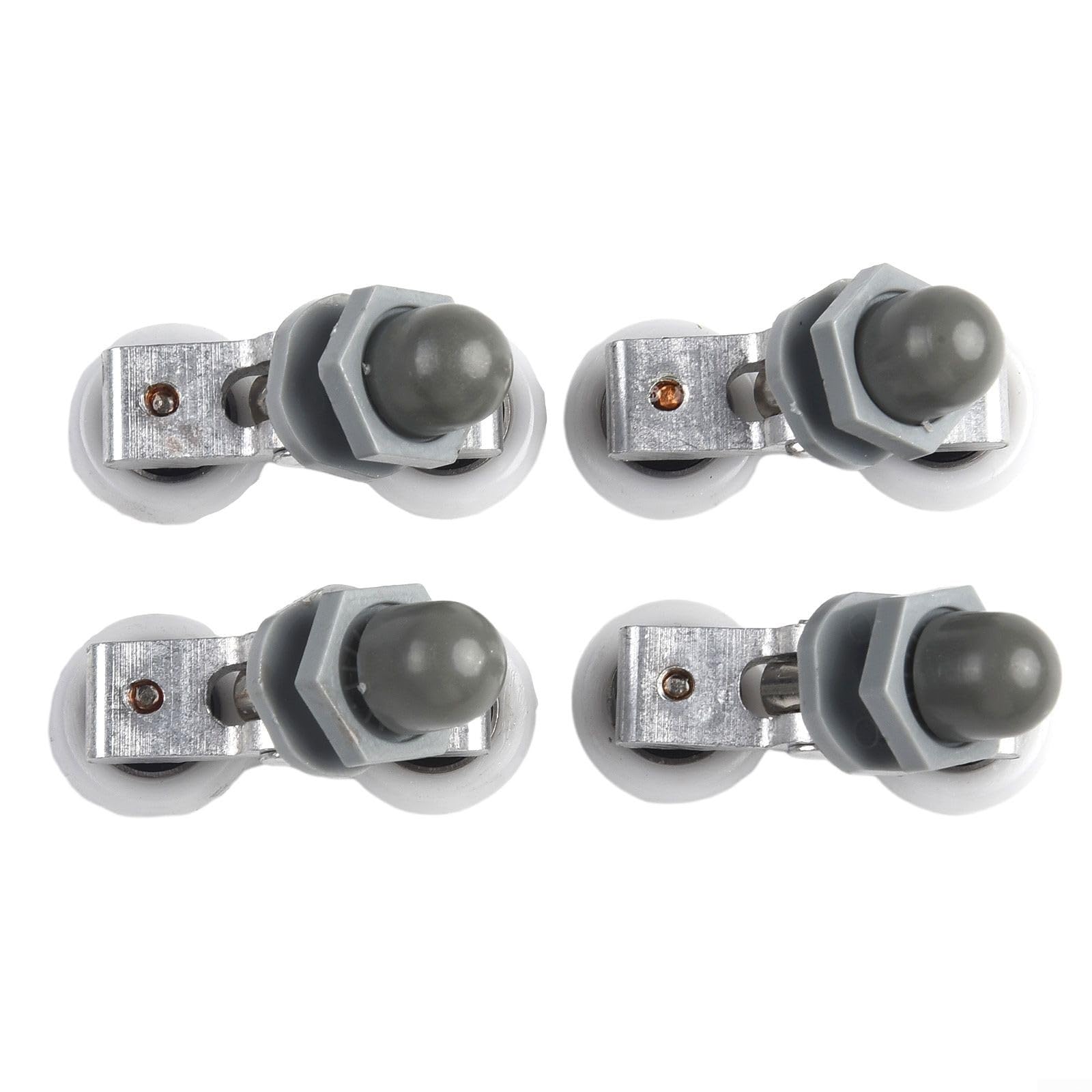 Rollen für Duschtür, Doppelbodenmontage, geräuscharmes Design (23 mm), 4 Stück von Besttoolifes