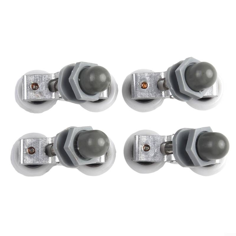 Rollen für Duschtür, Doppelbodenmontage, geräuscharmes Design (23 mm), 4 Stück von Besttoolifes