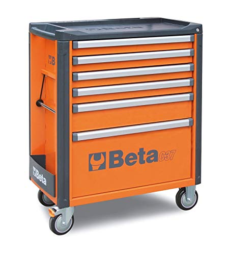 Beta 37000061 Kassette, 6 Stück, Orange C37 6/O von Beta