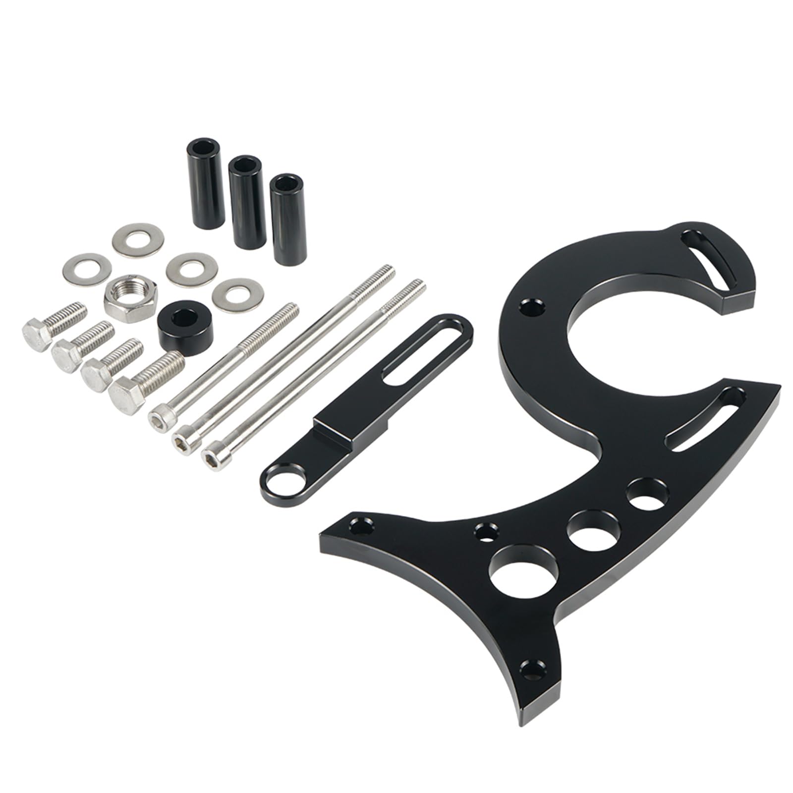 Bevinsee Servolenkungshalterungen, kompatibel mit Ford Small Block 289 302 351W Motoren 1965–1968 B, Schwarz Bevinsee Servolenkungshalterungen, kompatibel mit Ford Small Block 289 302 351W Motoren 1965–1968 B, Schwarz von Bevinsee
