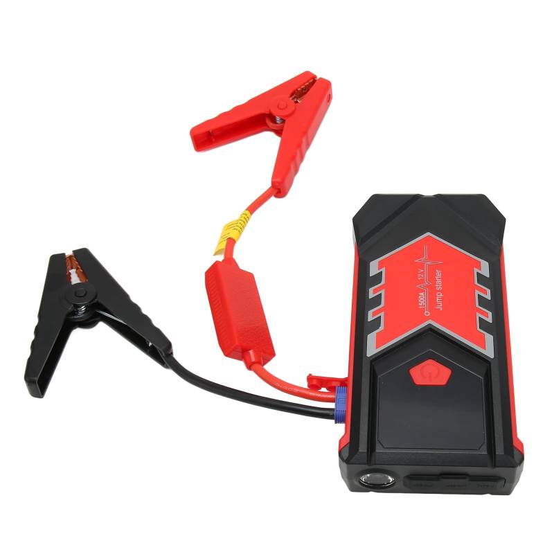 3000Amp Lithium Jump Starter Box, 59800mah Autobatterie Booster Pack, Tragbares Power Bank Ladegerät, Kondensator Starthilfe mit LCD Display Kompass LED-Licht von Bewinner