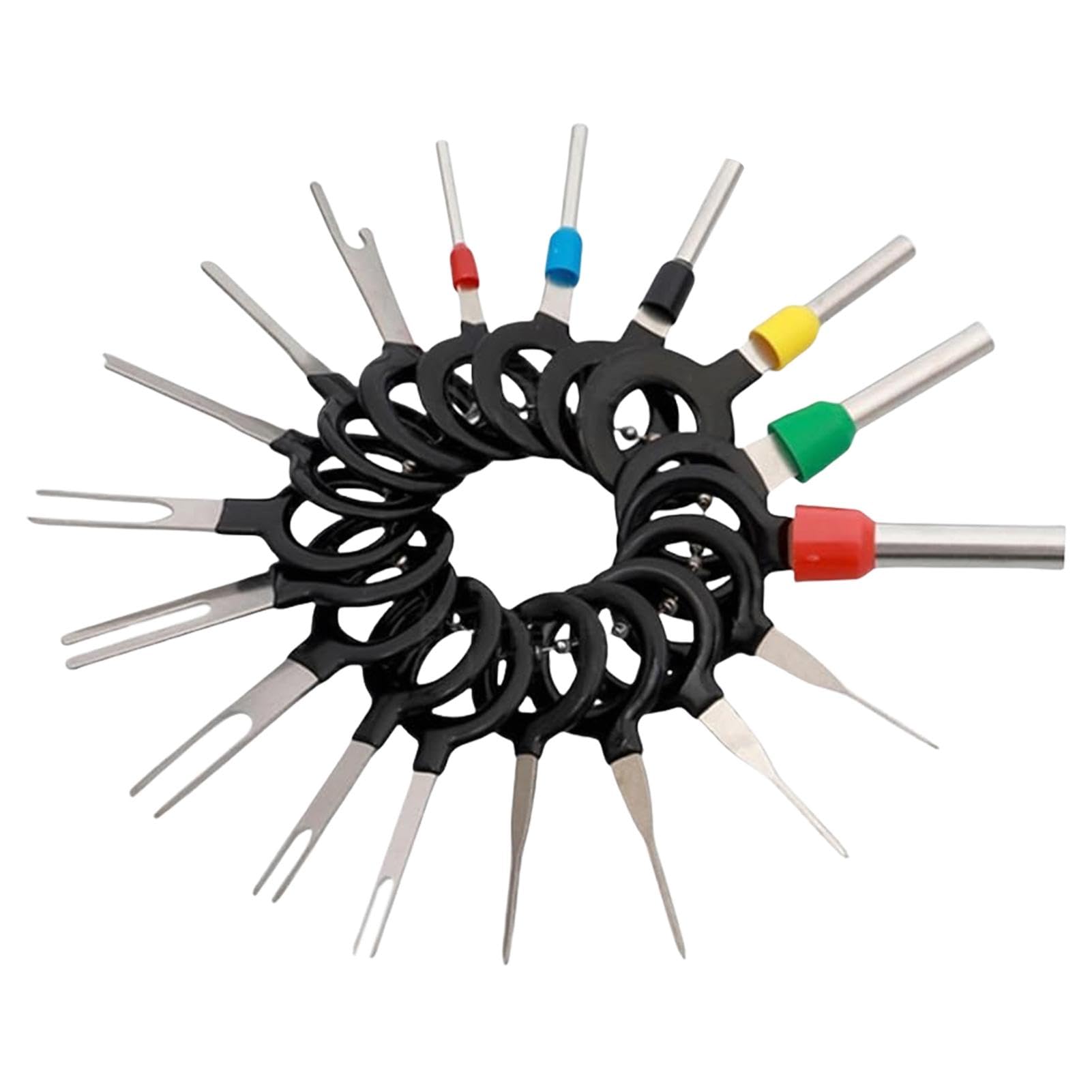 70pieces Terminal Ejector Kit for Car, Terminal Removal Pin Tool,Terminal Extractor Removal Tool Kit, Pin Removal Tool, Needle Retractor Kit with Protective Cover for Most Connector Terminals 70pieces Terminal Ejector Kit for Car, Terminal Removal Pin Tool,Terminal Extractor Removal Tool Kit, Pin Removal Tool, Needle Retractor Kit with Protective Cover for Most Connector Terminals von Bexdug