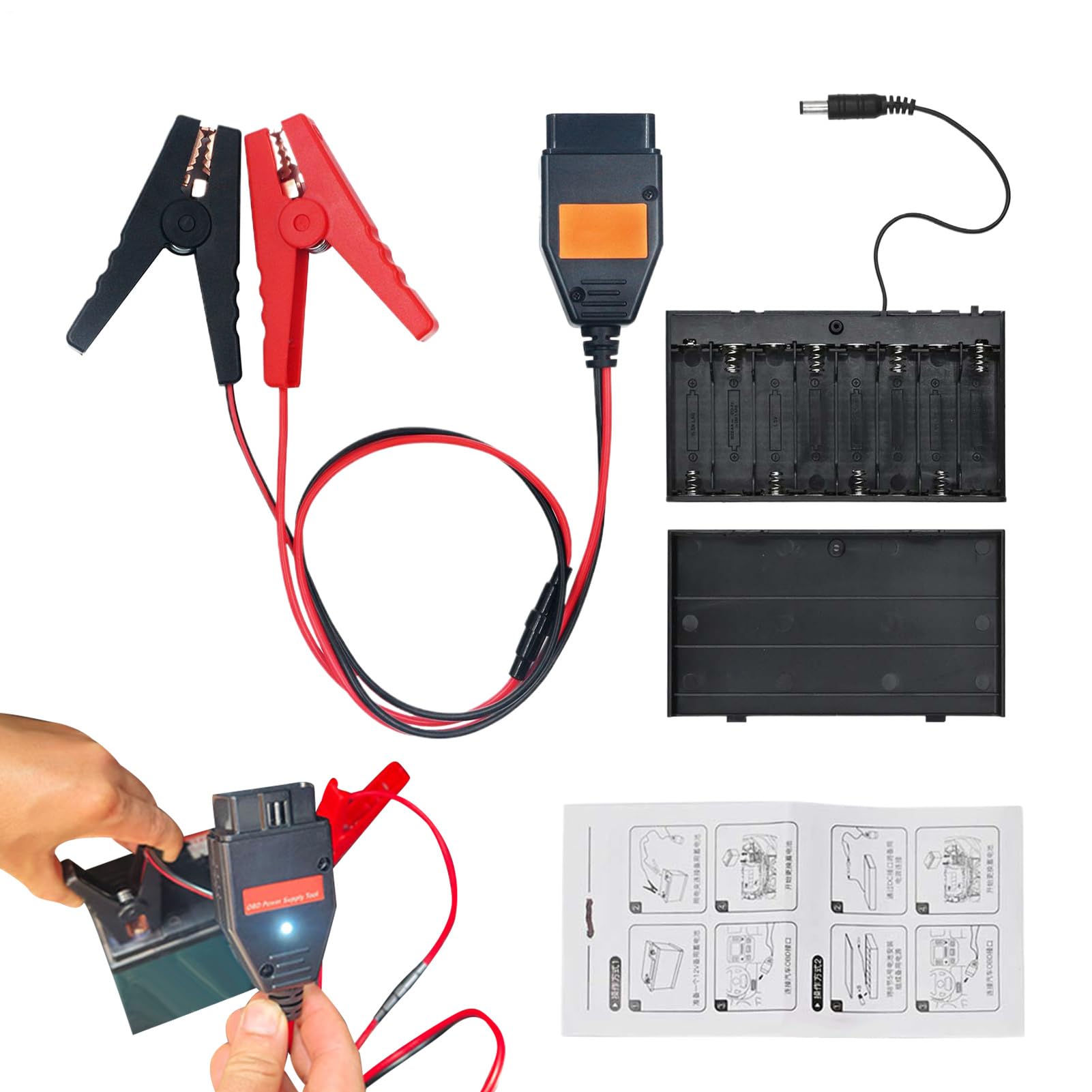 Bexdug Auto Battery Speicher Sparer, Autospeicherspar für Batteriewechsel - Effizienter Schutzgedächtnisschoner,Ersatzbeleuchtung und elektrische Geräte für Autos, Lastwagen, und professioneller Bexdug Auto Battery Speicher Sparer, Autospeicherspar für Batteriewechsel - Effizienter Schutzgedächtnisschoner,Ersatzbeleuchtung und elektrische Geräte für Autos, Lastwagen, und professioneller von Bexdug