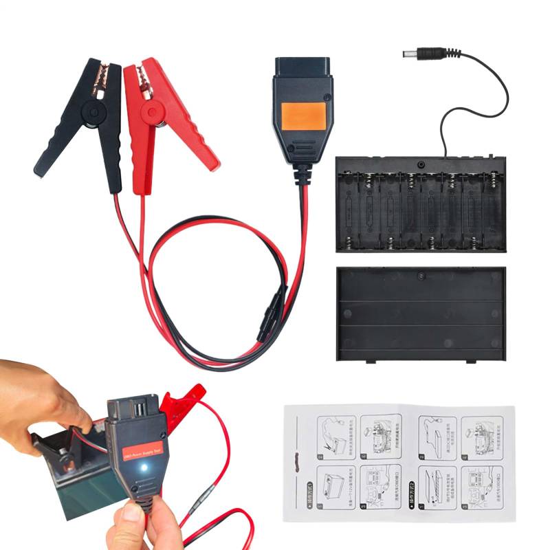 Bexdug Auto Battery Speicher Sparer, Autospeicherspar für Batteriewechsel - Effizienter Schutzgedächtnisschoner,Ersatzbeleuchtung und elektrische Geräte für Autos, Lastwagen, und professioneller von Bexdug