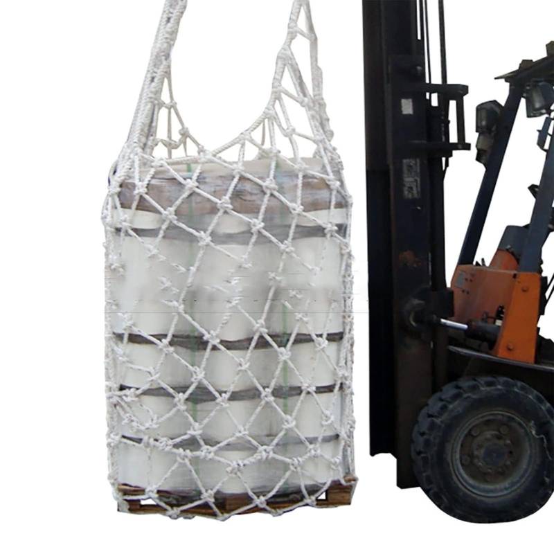 Netz,Frachtnetz, Flat Nylon Sling Hoisting Net - Polyester Cargo Lifting Net, Strong Load-Bearing Material Handling Straps, Decorative Fences Safety Lifting Net Straps, Cargo Net For Pickup Truck Bed( von BgnEhRfL