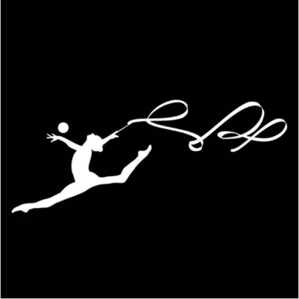 Bhysfenhgttvv 3 stücke Autoaufkleber18,1 cm * 7,2 cm Gymnastik Band Sport Schöne Frauen Autoaufkleber weiß Bhysfenhgttvv 3 stücke Autoaufkleber18,1 cm * 7,2 cm Gymnastik Band Sport Schöne Frauen Autoaufkleber weiß von Bhysfenhgttvv
