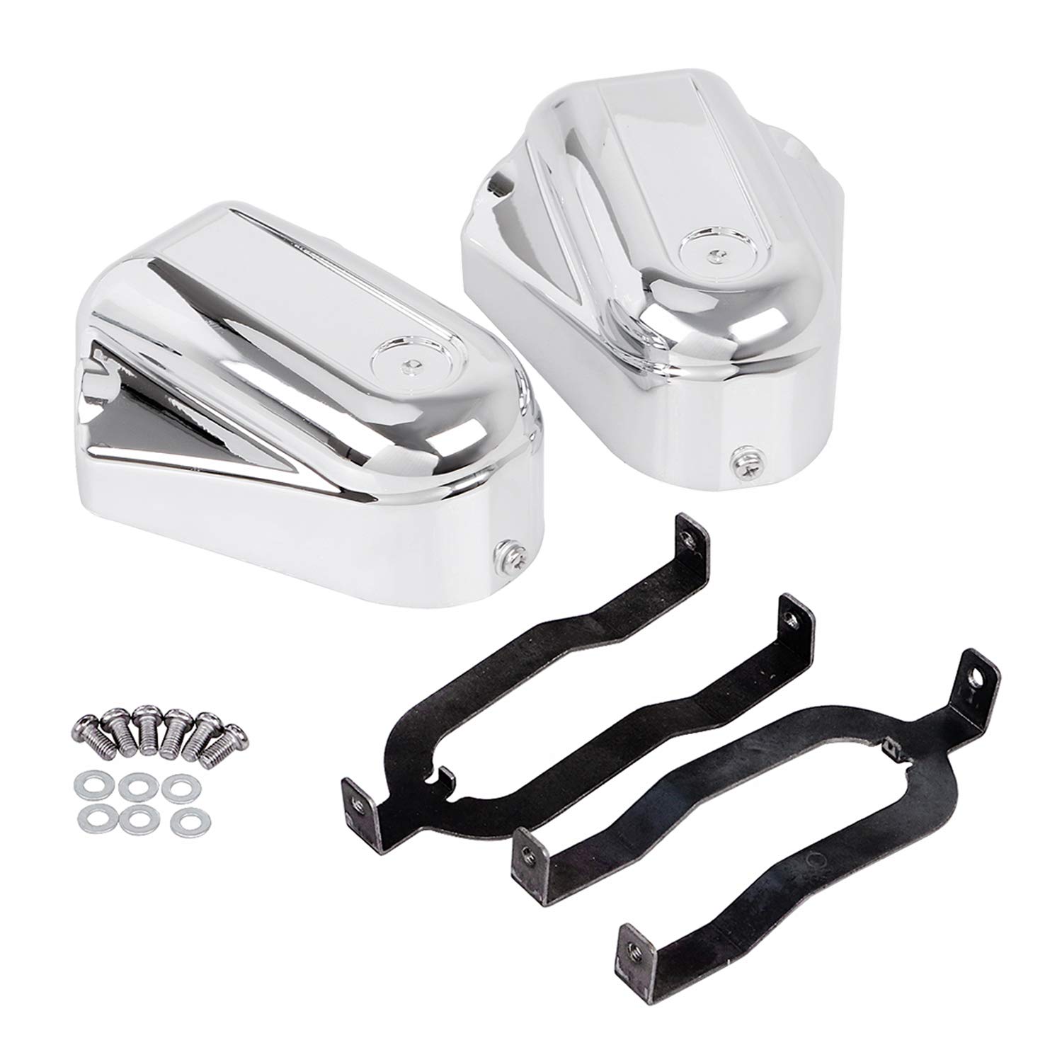 Bid4ze Chrom Bar Shield Hinterachsabdeckung Hinterachse Schwinge Abdeckkappen für Harley Softail Classic FLSTC Deluxe FLSTN Sportster XL 883 1200 Bid4ze Chrom Bar Shield Hinterachsabdeckung Hinterachse Schwinge Abdeckkappen für Harley Softail Classic FLSTC Deluxe FLSTN Sportster XL 883 1200 von Bid4ze