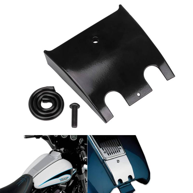 Bid4ze Schwarze untere Armaturenbrett-Erweiterung für 1989–2007 Harley Touring FLT/FLHT/FLTR-Modelle. von Bid4ze