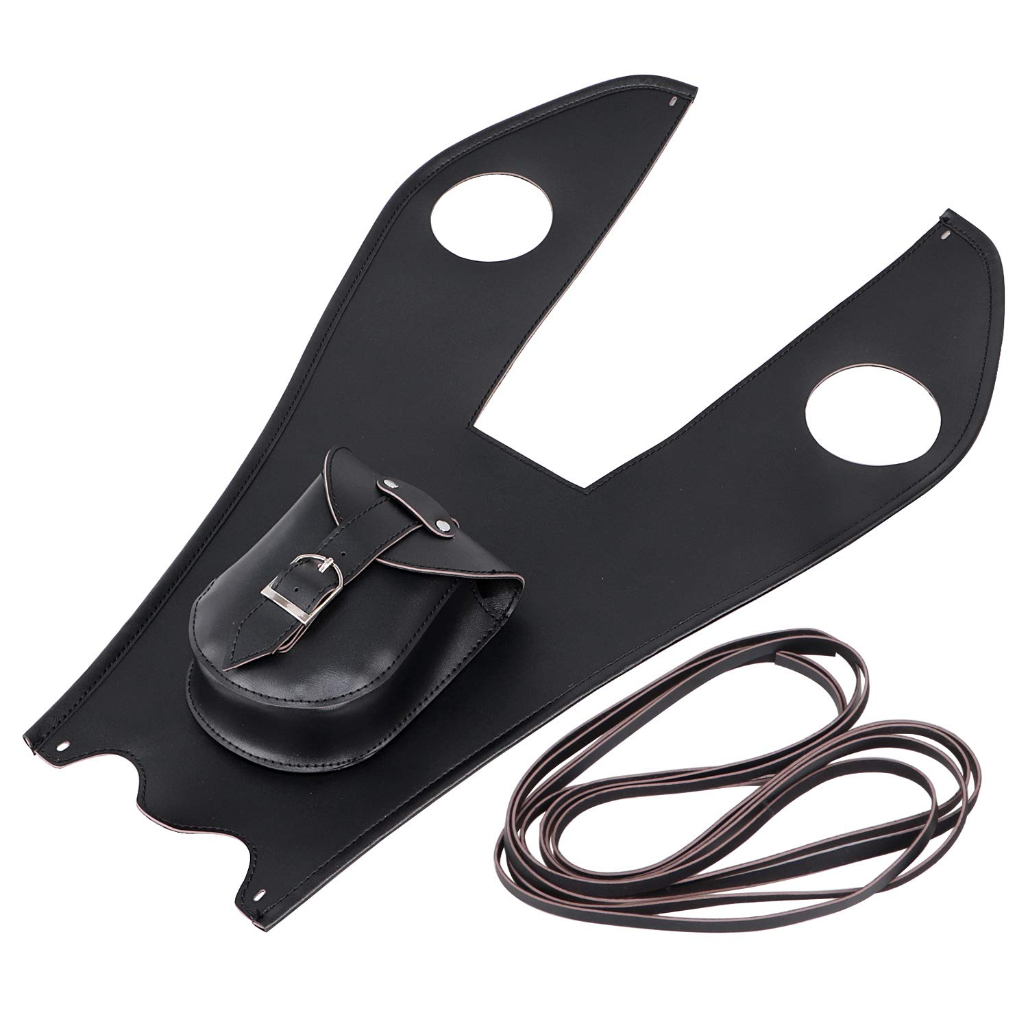 Bid4ze Tanktasche aus PU-Leder, mit Tasche, kompatibel mit Harley Fatboy Softail Heritage Springer FLSTS FLST FLSTN Bid4ze Tanktasche aus PU-Leder, mit Tasche, kompatibel mit Harley Fatboy Softail Heritage Springer FLSTS FLST FLSTN von Bid4ze