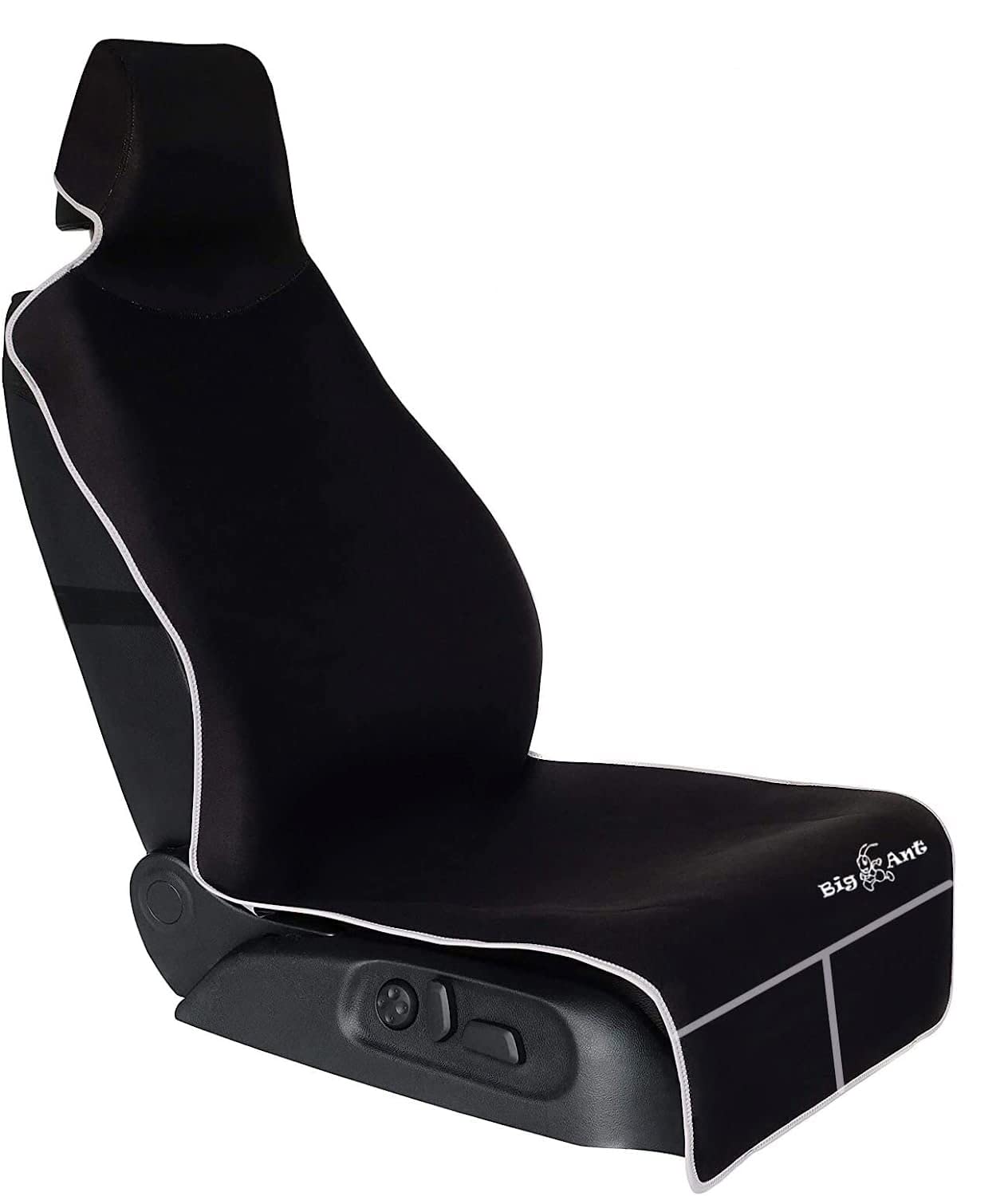 Big Ant Auto Sitzbezüge, Wasserdicht Neoprene Auto Vordersitz Sitzauflage Universal Sitzschoner Auto Sitzbezug Passt für Alle Autositze, Hund, Athleten Training (1 Stück) von Big Ant