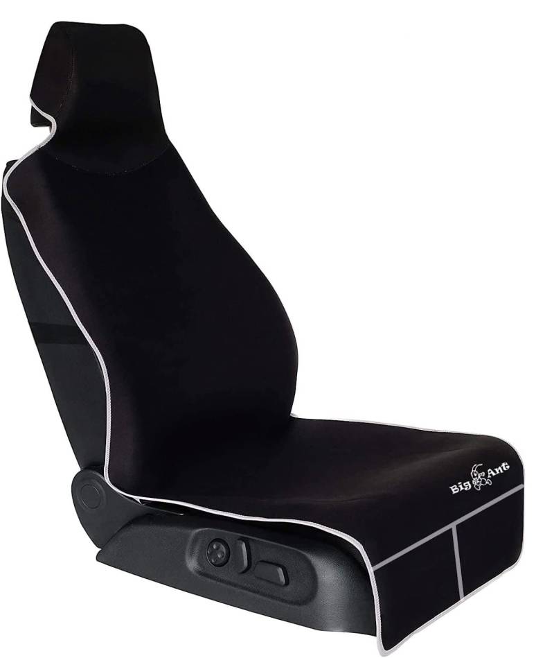 Big Ant Auto Sitzbezüge, Wasserdicht Neoprene Auto Vordersitz Sitzauflage Universal Sitzschoner Auto Sitzbezug Passt für Alle Autositze, Hund, Athleten Training (1 Stück) von Big Ant