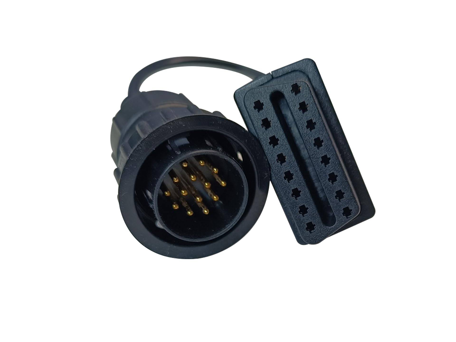 14Pin OBD2 Adapter,OBD2 14Pin auf 16Pin Buchse Diagnosekonverter Kabel Ersatz Kompatibel mit Mercedes Benz 14Pin OBD2 Adapter,OBD2 14Pin auf 16Pin Buchse Diagnosekonverter Kabel Ersatz Kompatibel mit Mercedes Benz von BigKing