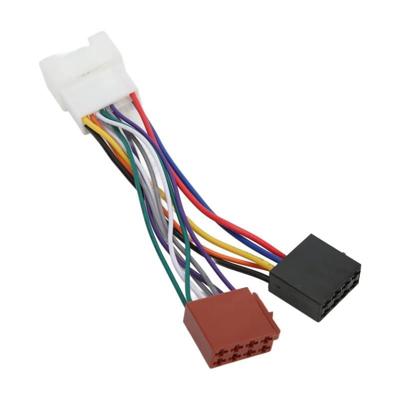 ISO-Radio-Kabelbaum-Adapter, Umrüstung des Bus-Audio-ISO-Stecker-Kabelbaum-Steckverbinders von BigKing