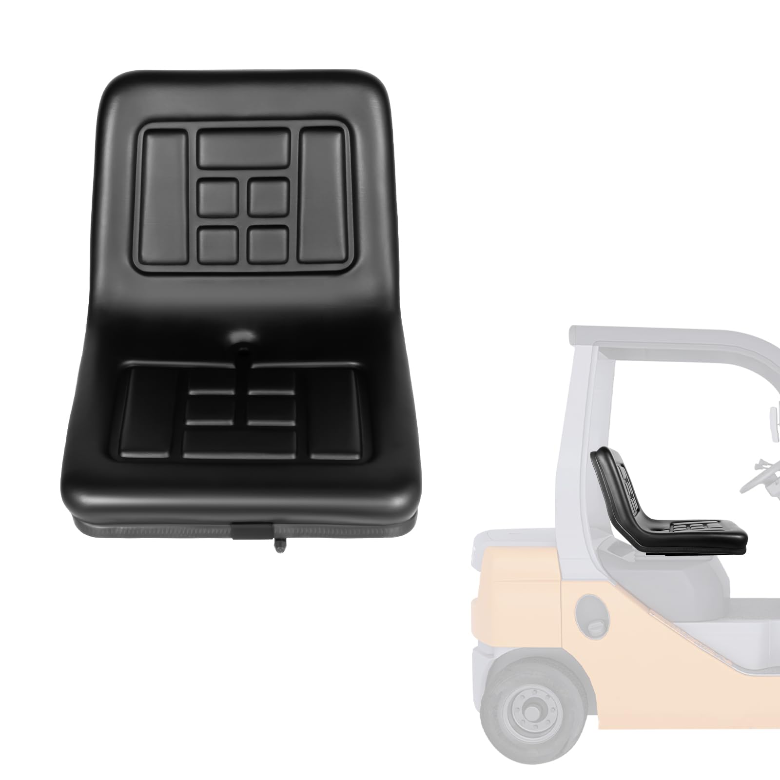 Biggittig Traktorsitz Universal gepolstertes Polster gefederter Sitz für Traktoren,Staplersitz Aufsitzmäher,Schwarz Universal Traktorsitz,Leder Traktorsitz wasserdicht Traktorsitz mit Gleitschienen Biggittig Traktorsitz Universal gepolstertes Polster gefederter Sitz für Traktoren,Staplersitz Aufsitzmäher,Schwarz Universal Traktorsitz,Leder Traktorsitz wasserdicht Traktorsitz mit Gleitschienen von Biggittig