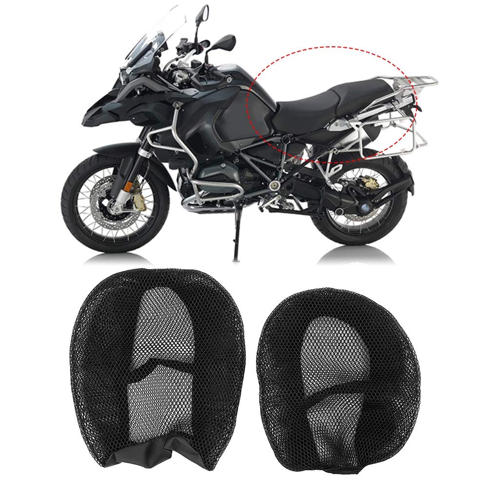 BigKing Motorrad-Sitze, atmungsaktive Motorrad-Sitze Decken Netzschutz ab und passen für die Wasserkühlung R1200GS BigKing Motorrad-Sitze, atmungsaktive Motorrad-Sitze Decken Netzschutz ab und passen für die Wasserkühlung R1200GS von BigKing