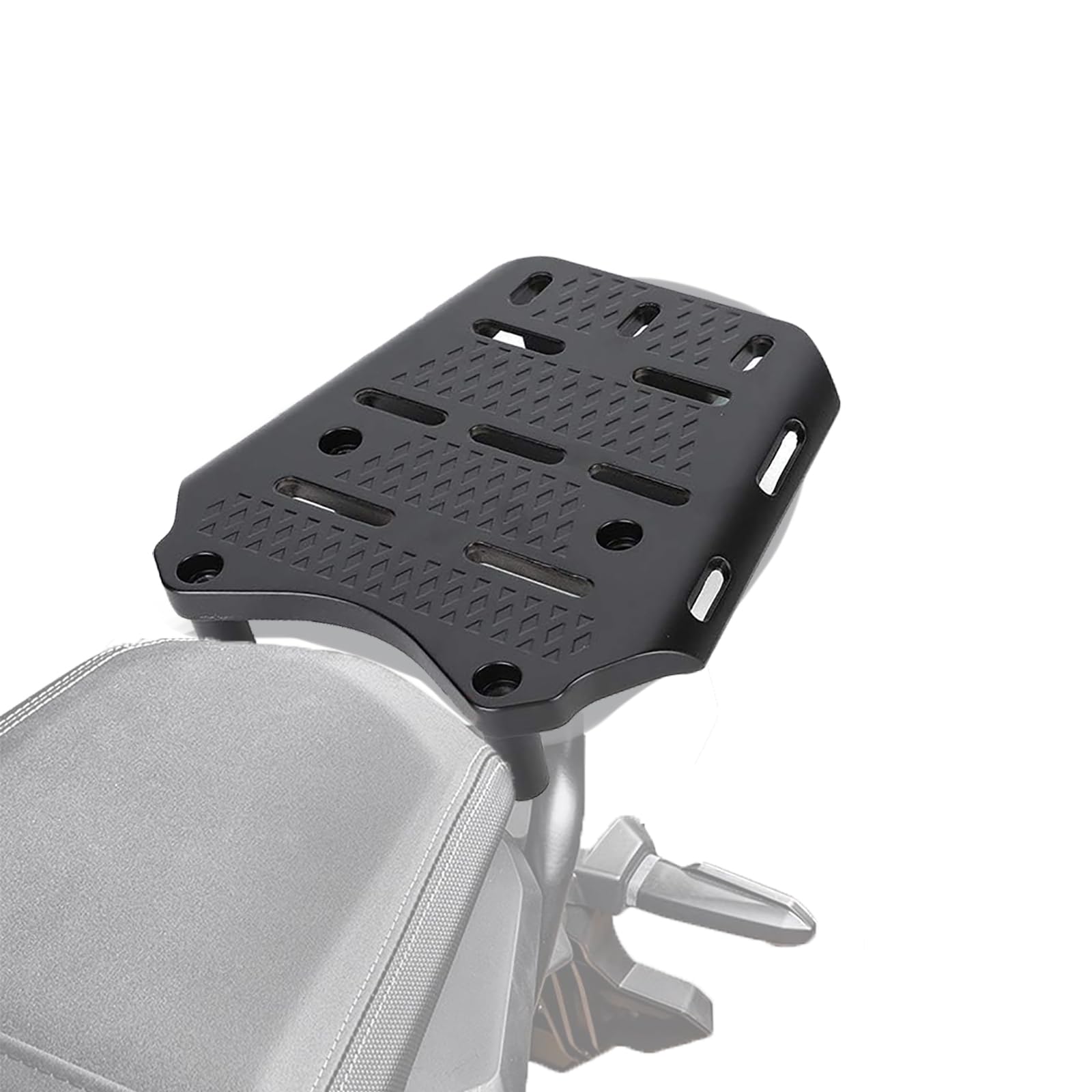 BigKing Gepäckträger hinten, CNC-Aluminiumlegierung Motorrad Gepäckträgerhalter hinten für PCX 125 150 2014-2019 von BigKing