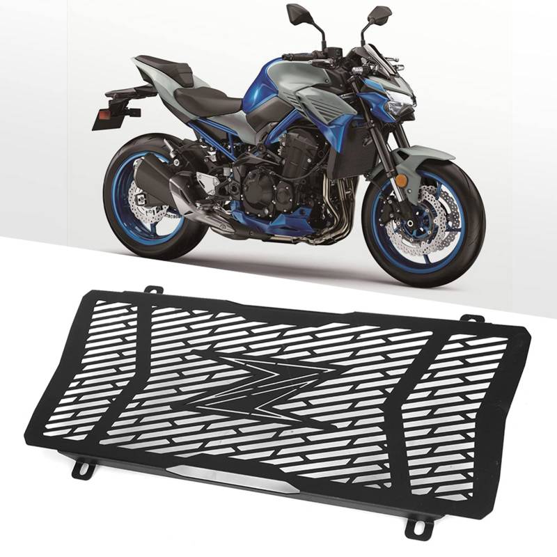 Kühlerschutzabdeckung, Motorrad-Edelstahl-Schutzgitter Kühlergrillschutz Motorrad Passend für Z650 Z 650 Z-650 2017-2020 von BigKing
