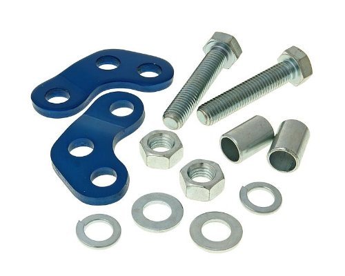 Höherlegungssatz blau für Derbi Senda Höherlegungssatz blau für Derbi Senda von Bike Equipment