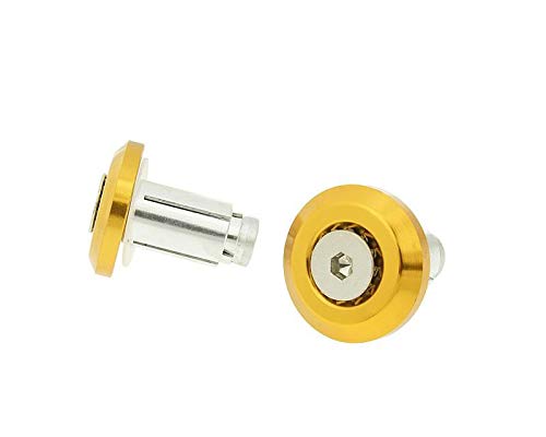 Lenkerende Vibrationsdämpfer Mini CNC - Gold-Look von Bike Equipment