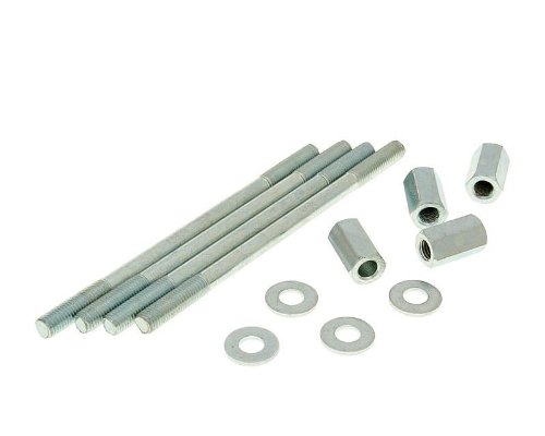 Stehbolzensatz mit Muttern M7 / 120mm für Derbi EBE, EBS Stehbolzensatz mit Muttern M7 / 120mm für Derbi EBE, EBS von Bike Equipment