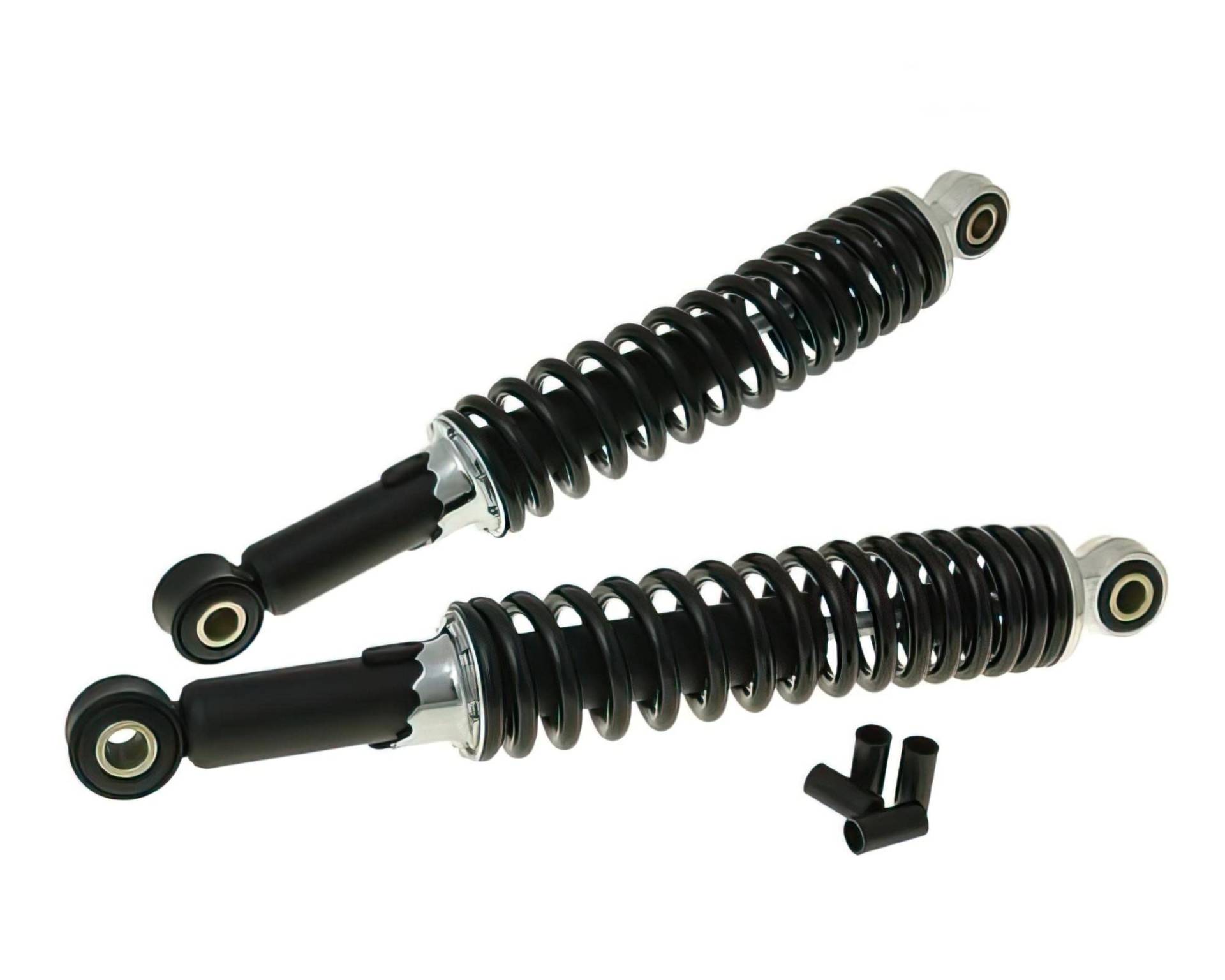 Stoßdämpfer MS 90476 Satz schwarz universal schwarz 300mm - Mofa, Mokick, Moped Stoßdämpfer MS 90476 Satz schwarz universal schwarz 300mm - Mofa, Mokick, Moped von Bike Equipment