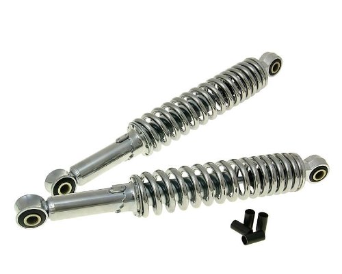 Stoßdämpfer Satz universal Chrom 300mm - Mofa, Mokick, Moped Stoßdämpfer Satz universal Chrom 300mm - Mofa, Mokick, Moped von Bike Equipment