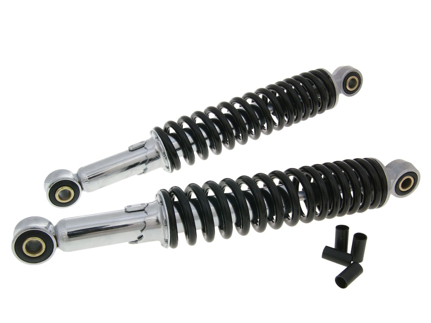 Stoßdämpfer Satz universal schwarz 260mm - Mofa, Mokick, Moped Stoßdämpfer Satz universal schwarz 260mm - Mofa, Mokick, Moped von Bike Equipment