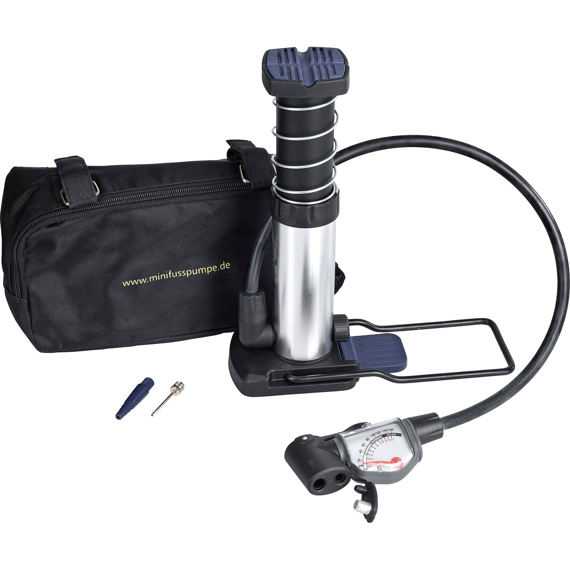 Bikers Dream Profi-Mini-Fußpumpe analog Bikers Dream Profi-Mini-Fußpumpe analog von Bikers Dream