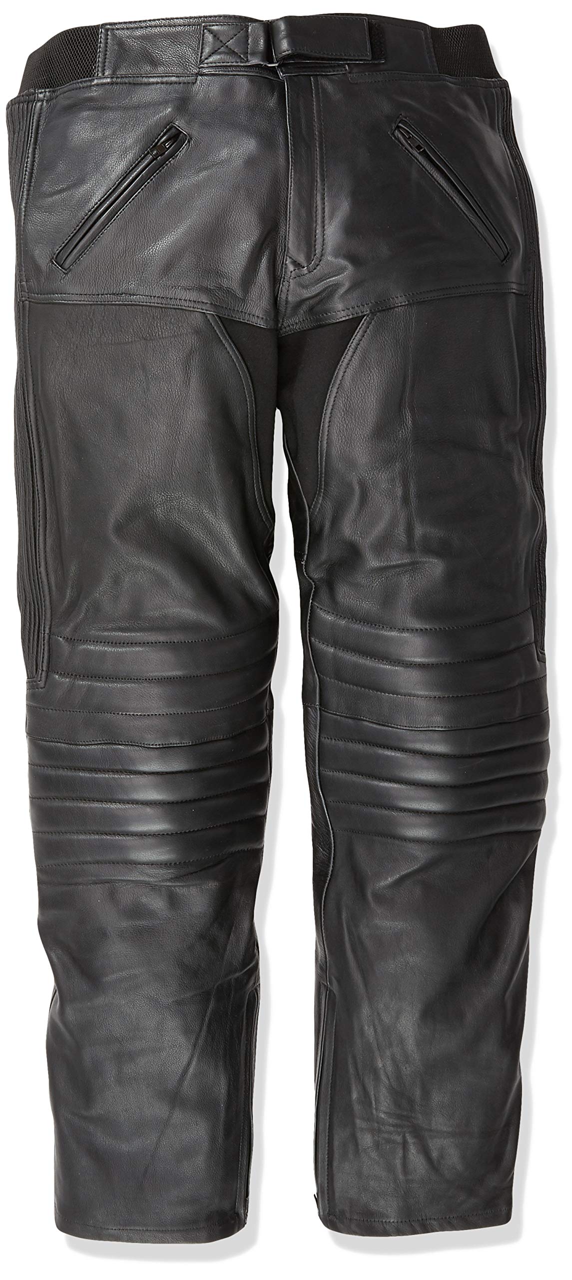 Bikers Gear Australia Herren weiche Premium-Motorradhose aus Leder,LT1004,Schwarz,EU(524XL),UK(42L) von Bikers Gear Australia