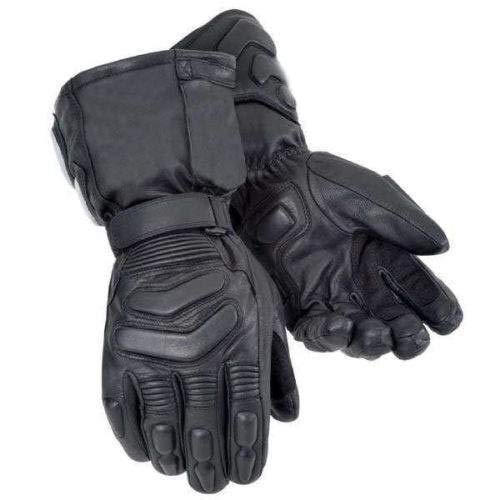 Bikers Gear Australian Storm Winter Thinsulate Kevlar und Hipora Wasserdichte Handschuhe, Schwarz, Größe: L von Bikers Gear