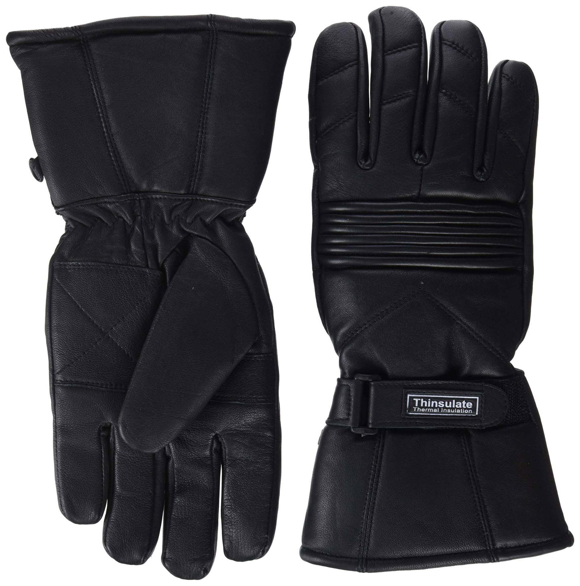 Herren Thermo-Handschuhe Leder Wasserdicht Innenfutter Für Motorrad & Winter Thinsulate - M Herren Thermo-Handschuhe Leder Wasserdicht Innenfutter Für Motorrad & Winter Thinsulate - M von Bikers Gear Australia